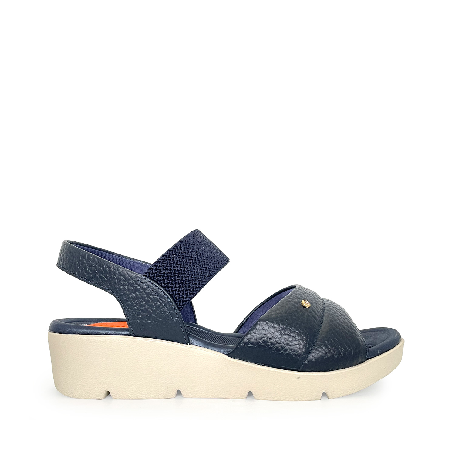 Sandalia de  plataforma media