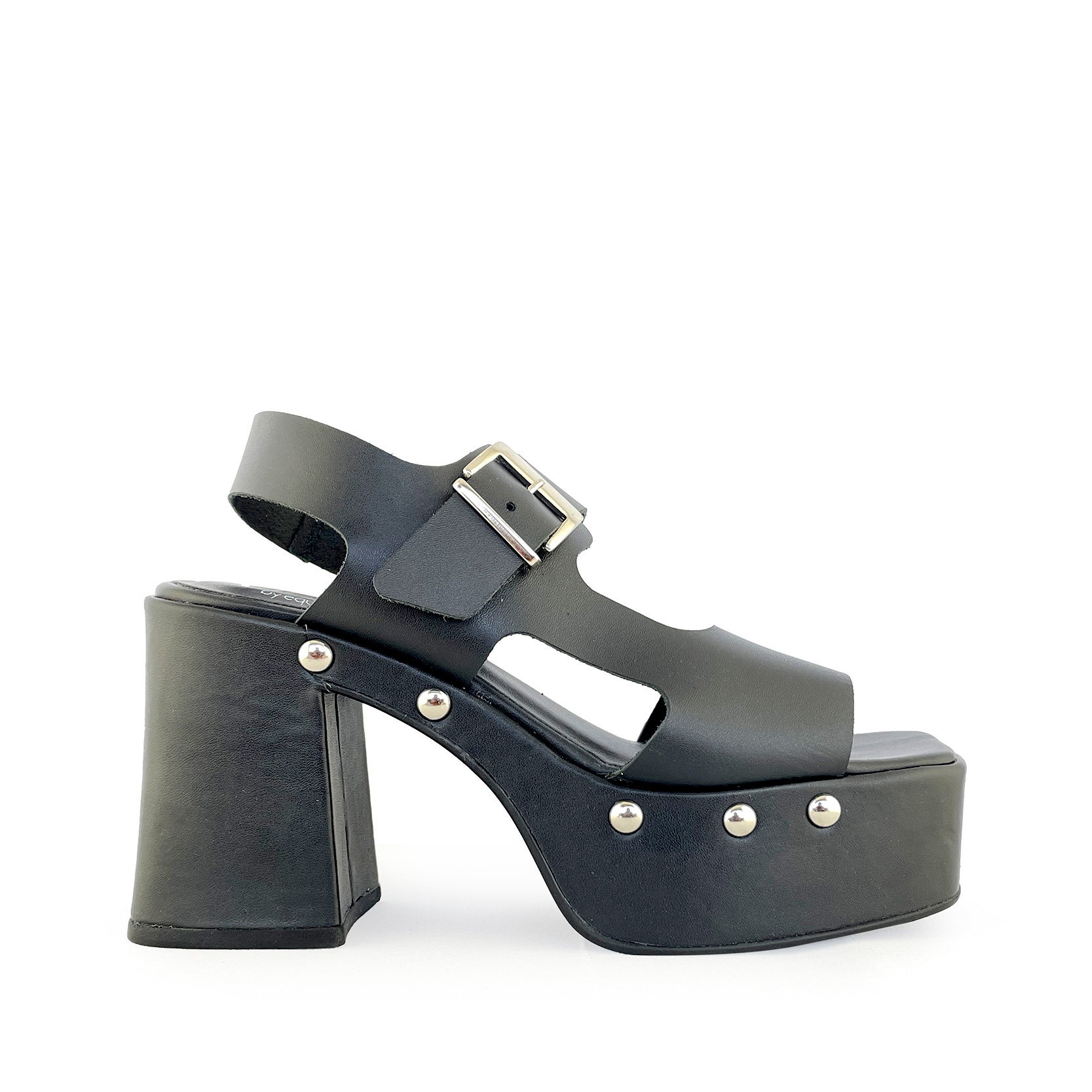 Sandalia de plataforma alta