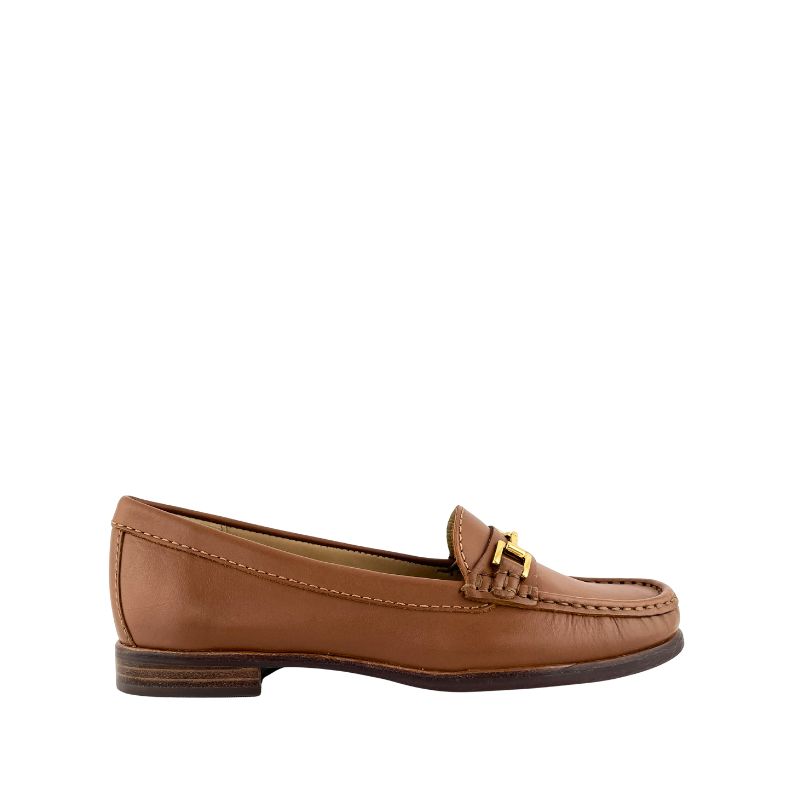 Mocasín de tacón bajo