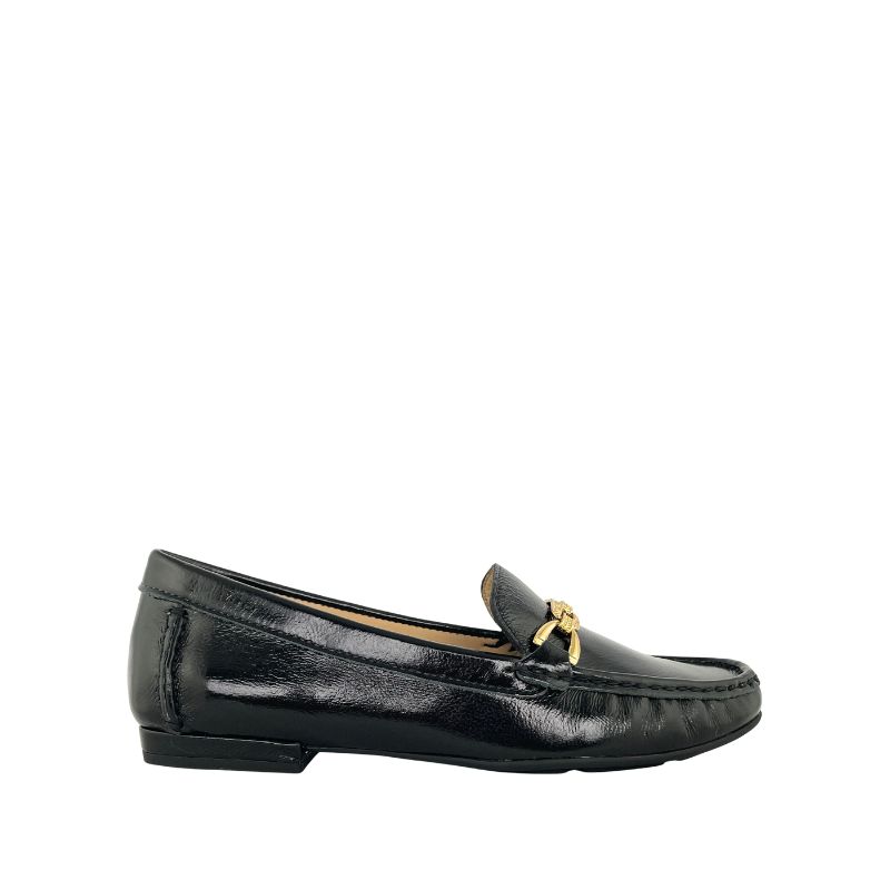 Mocasín de tacón bajo