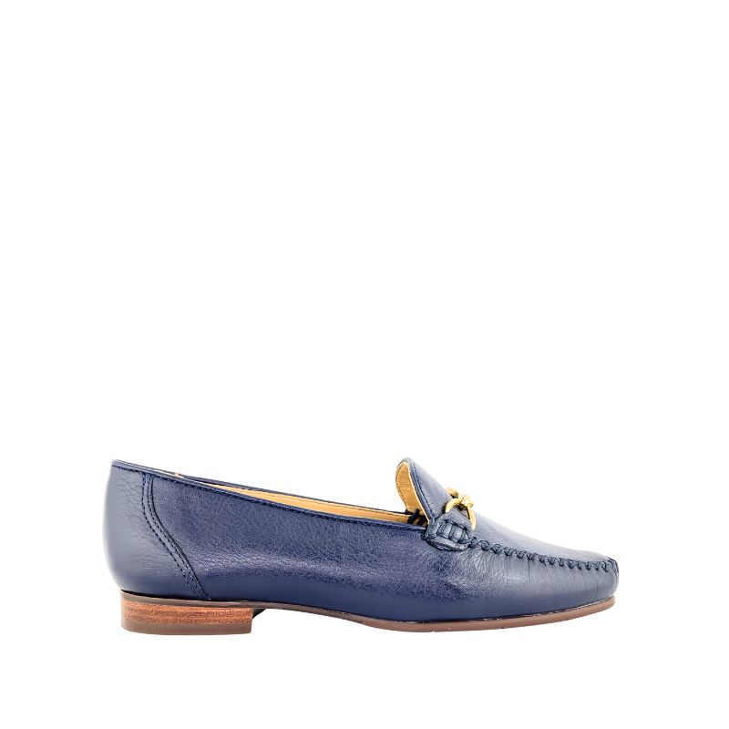 Mocasín de tacón bajo
