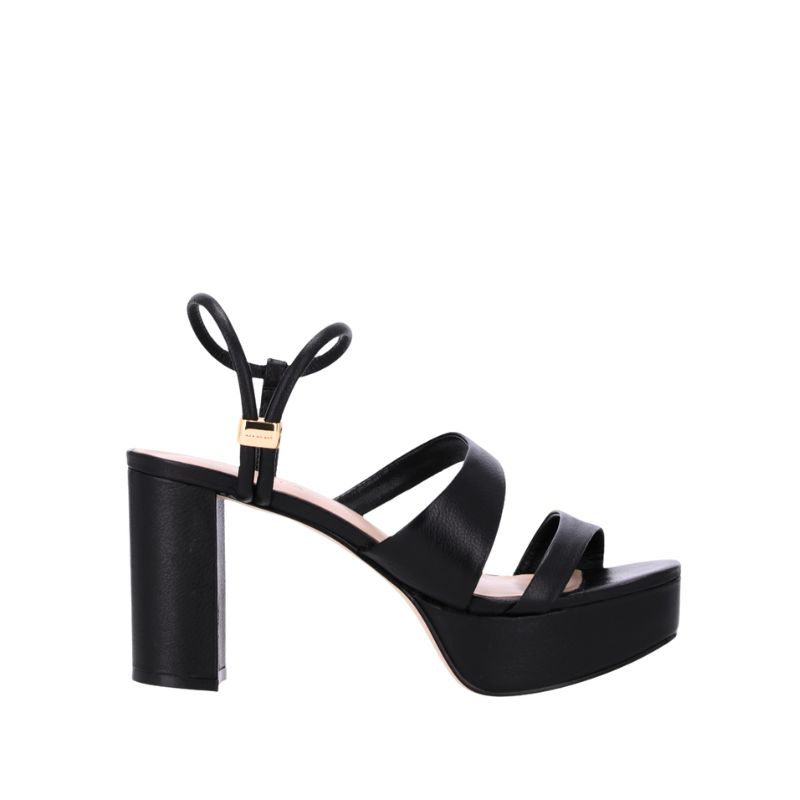 Sandalia de plataforma alta