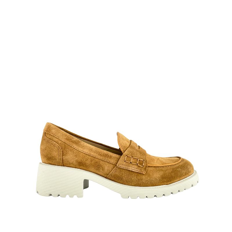 Mocasín de plataforma alta