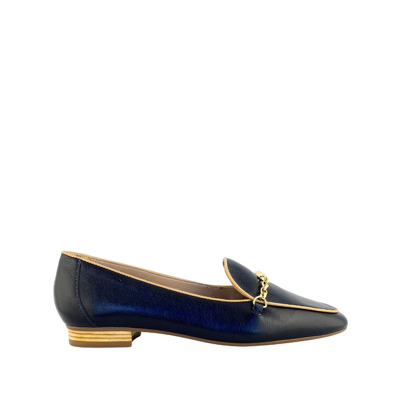 Mocasín de tacón alto