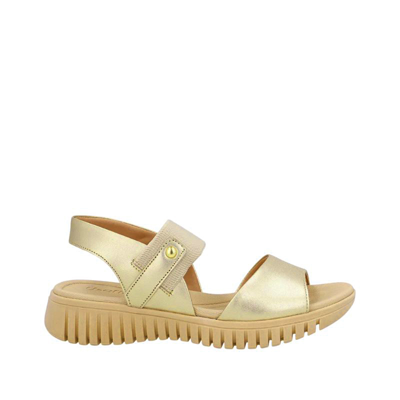 Sandalia de  plataforma baja