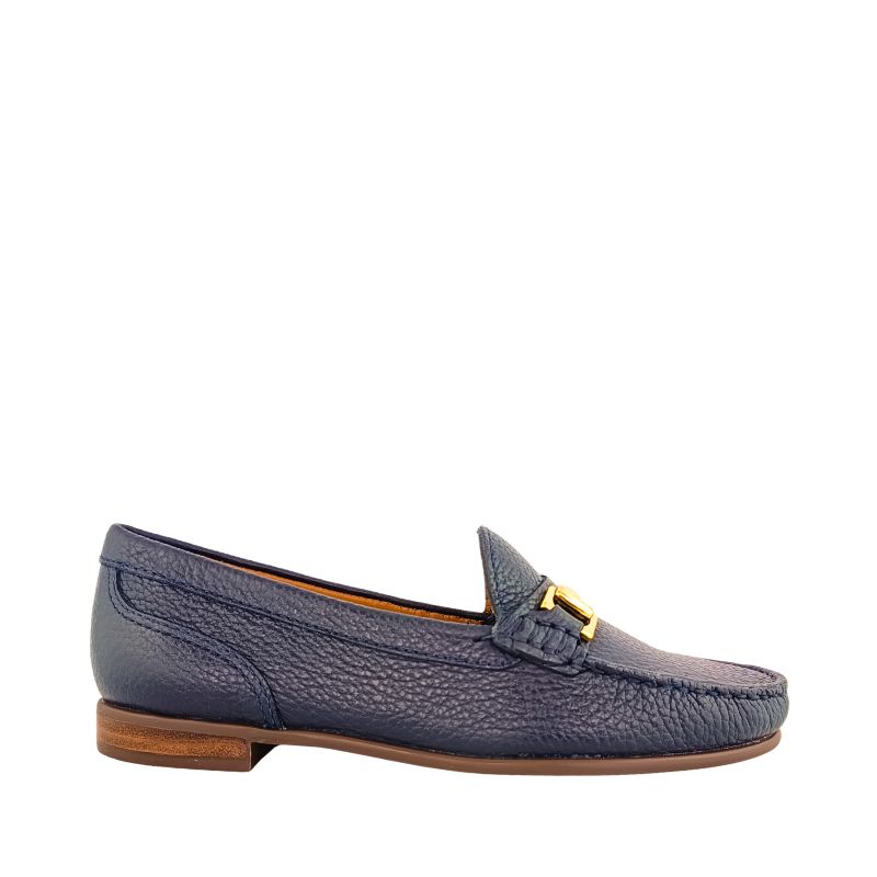 Mocasín de tacón bajo